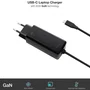 TooQ Cargador GaN TQLC-USBCGAN65PD-C USB Tipo-C 65W PD Automático Voltaje 5-20V para Portátil